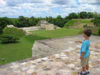Altun Ha Temple, view from the top