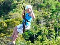 Canopy island tourRoatan