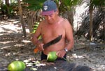 Cozumel Coconut man