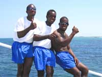 Great Jamaican Catamaran crew!