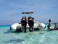 Stingray City sandbar