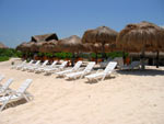 Beach facilities at Horseback Ride in Playa Del Carmen