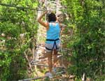 climbing in the jungle on the tour